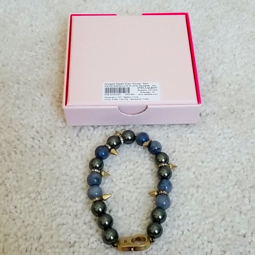 Renegade Beaded Stretch Bracelet